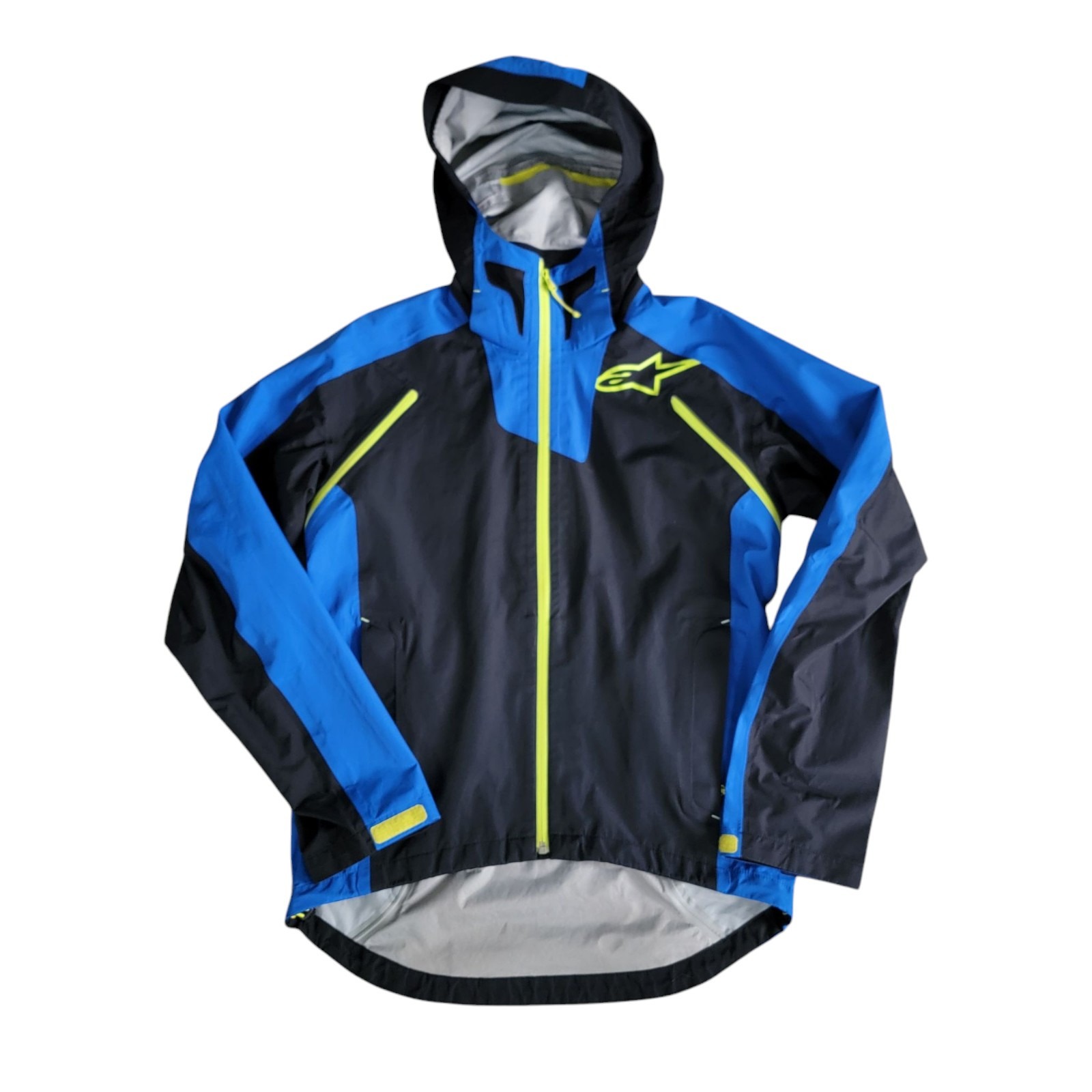 Alpinestars All Mountain 2 Waterproof Jacket Black/Blue Mens Small Mtb Biking
